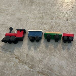 Vintage Wooden Train 